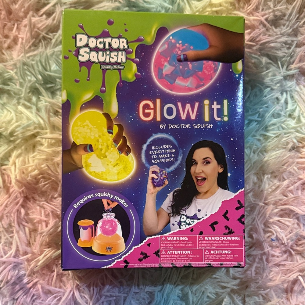 Glowit! Squishy Maker Kit - Purple and Yellow